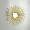 Golden Rays Sunburst Mirror