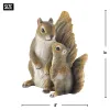 MOMMY AND ME SQUIRREL FIGURINE