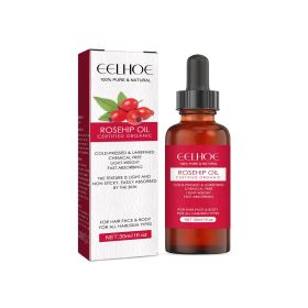 EELHOE Rose Hip Facial Essential Oil Facial Moisturizing Skin care Supple Hair Care Massage Essential Oil