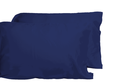 Luxurious Viscose from 100% Bamboo 2-Piece Pillowcase Set , Oeko-TEX Certified, King - Indigo